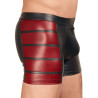 NEK Boxer long VEGA Noir-Rouge